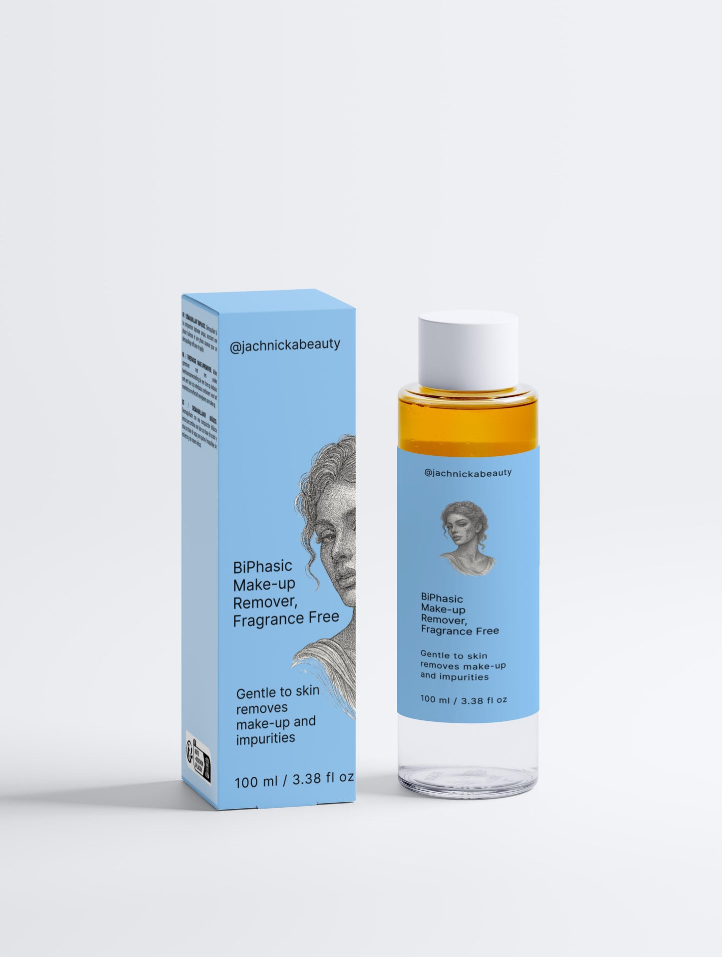 BiPhasic Make-up Remover, Fragrance Free clean